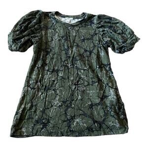 Daily Ritual Green Top Size S